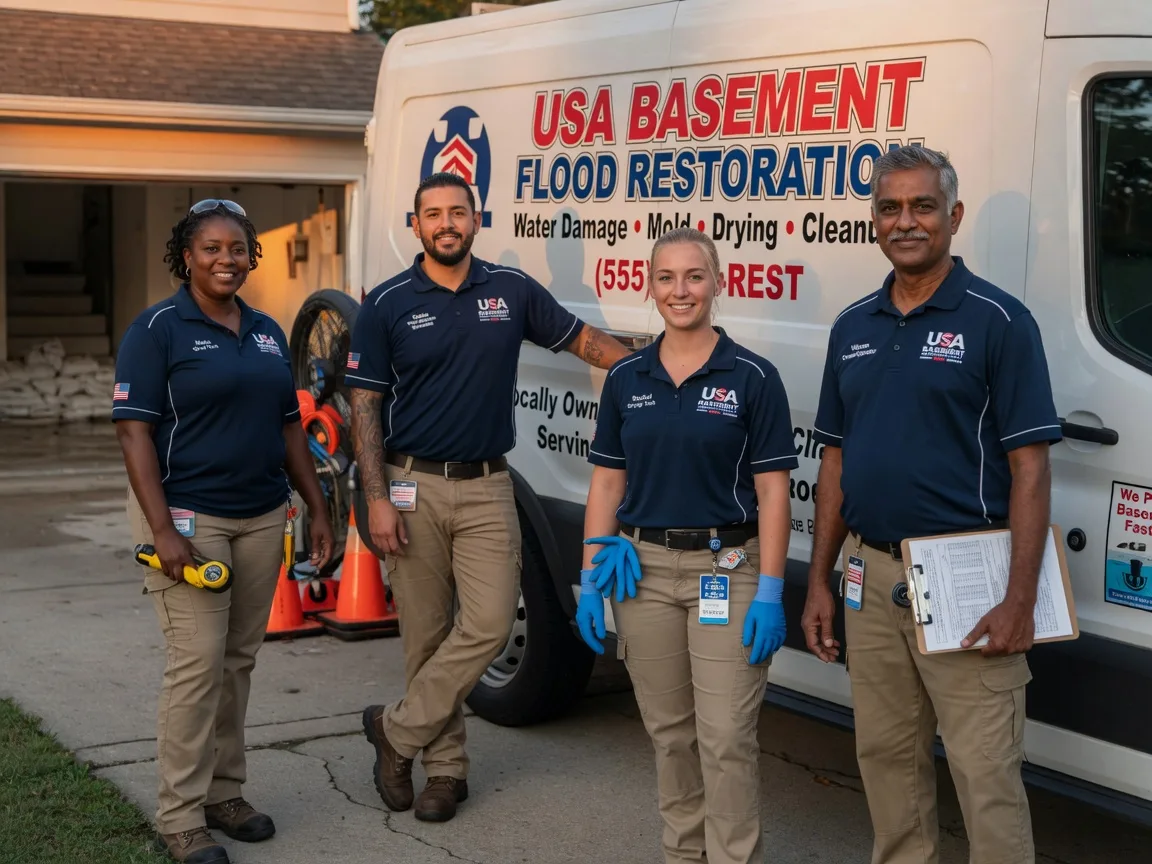 Basement Flood Cleanup company in Sharpsville, PA