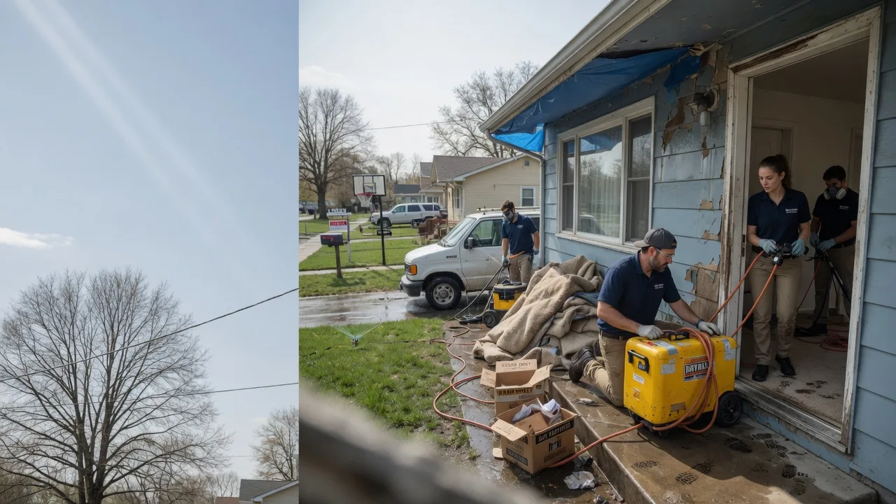 Basement Flood Cleanup in Sharpsville, PA near me